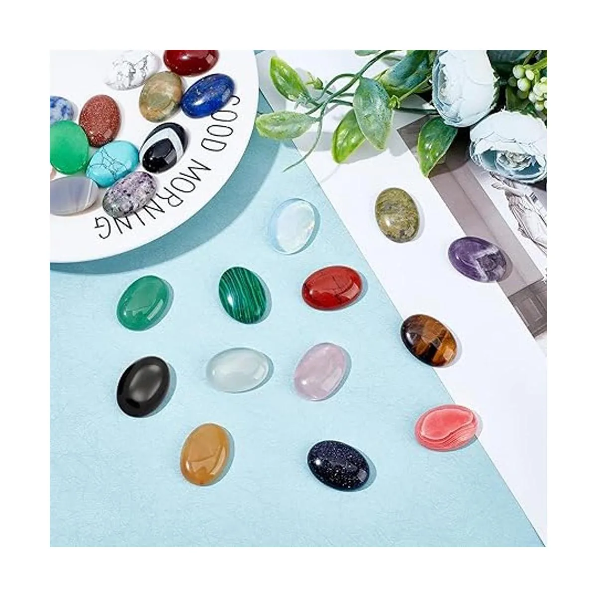 PH PandaHall 25 piezas de piedras preciosas semipreciosas_3