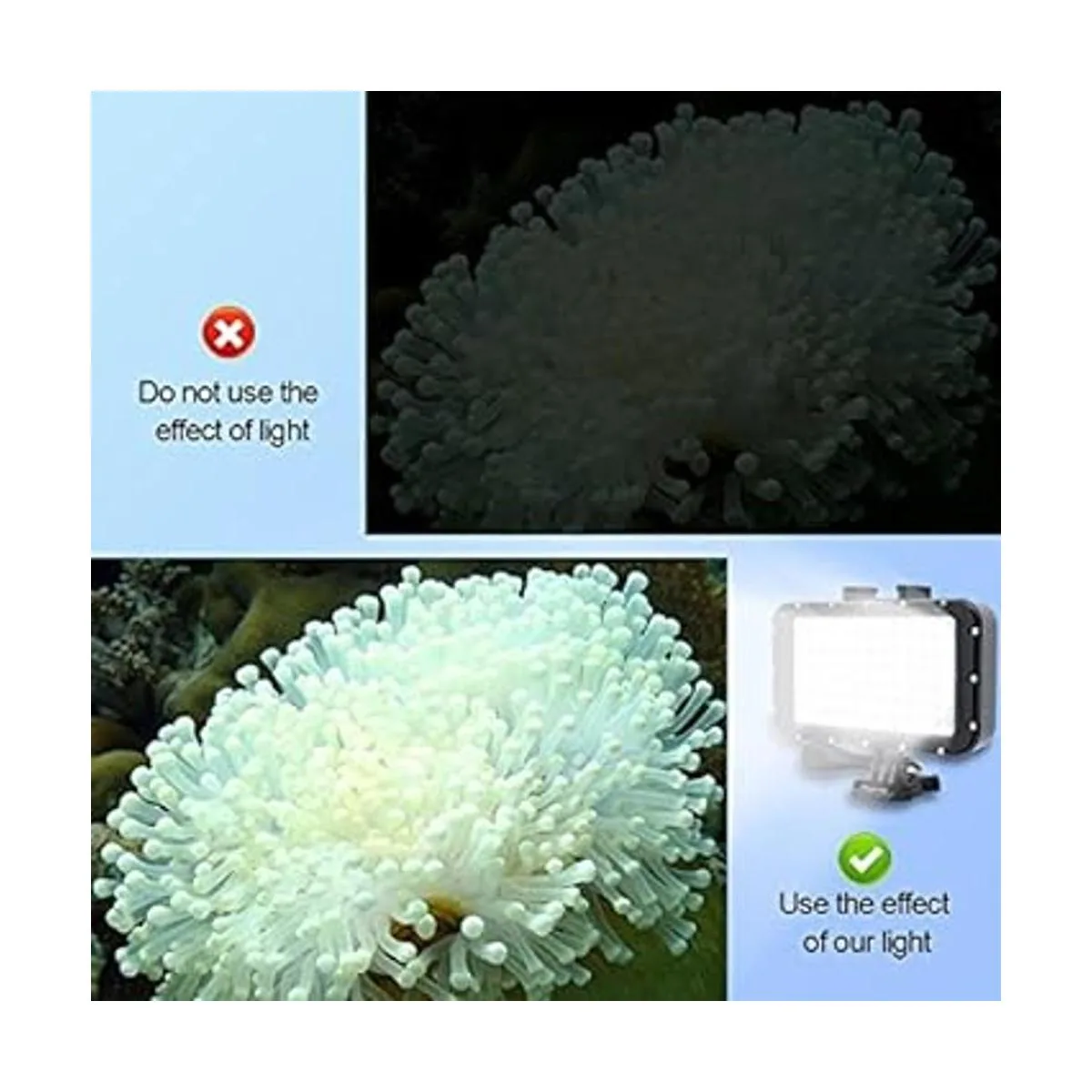 Suptig Luces subacuáticas 84 LED de alta potencia_3