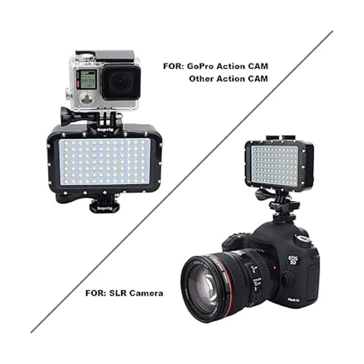 Suptig Luces subacuáticas 84 LED de alta potencia_2