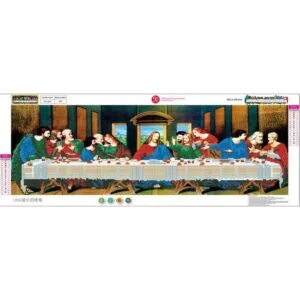 Pintura de diamante de la última cena PigBoss 5D DIY_2