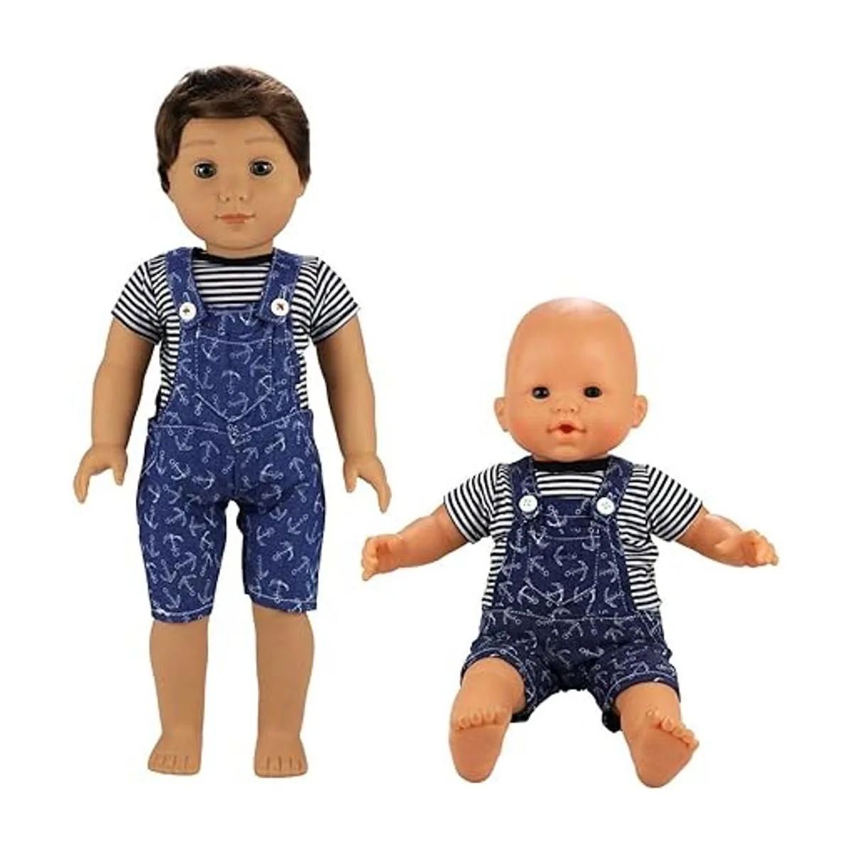 BARWA Ropa de muñeca de niño 6 juegos de ropa de muñeca_2