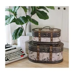 Alyssa SLPR Cajas de almacenamiento decorativas con_3