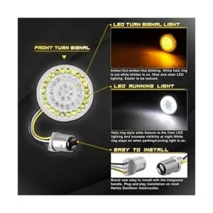 NTHREEAUTO Panel de luces LED con intermitentes frontales_2