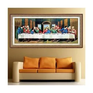 Pintura de diamante de la última cena PigBoss 5D DIY_3