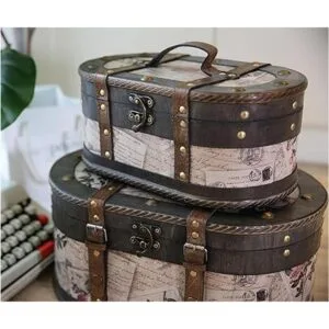 Alyssa SLPR Cajas de almacenamiento decorativas con_4