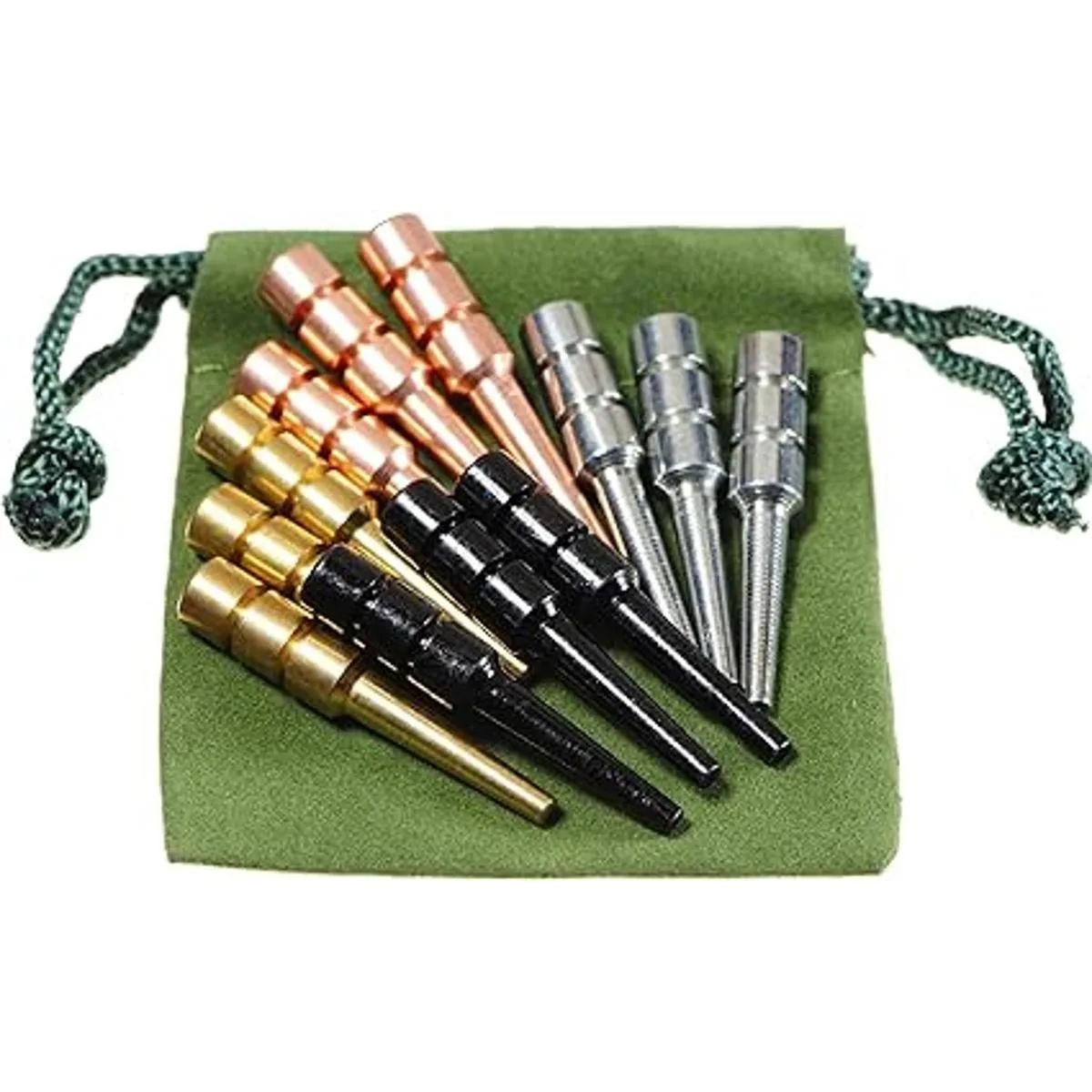 Premium Metal Cribbage Pegs Juego de 12 en cuatro_2