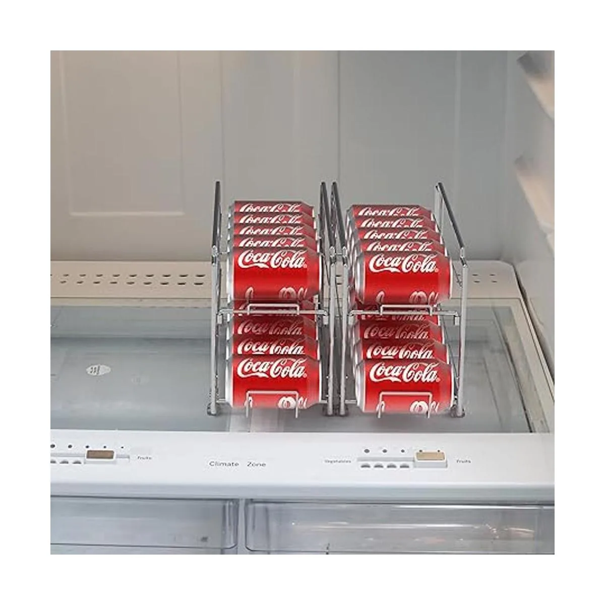 Estante dispensador de latas de bebidas de carga frontal_3