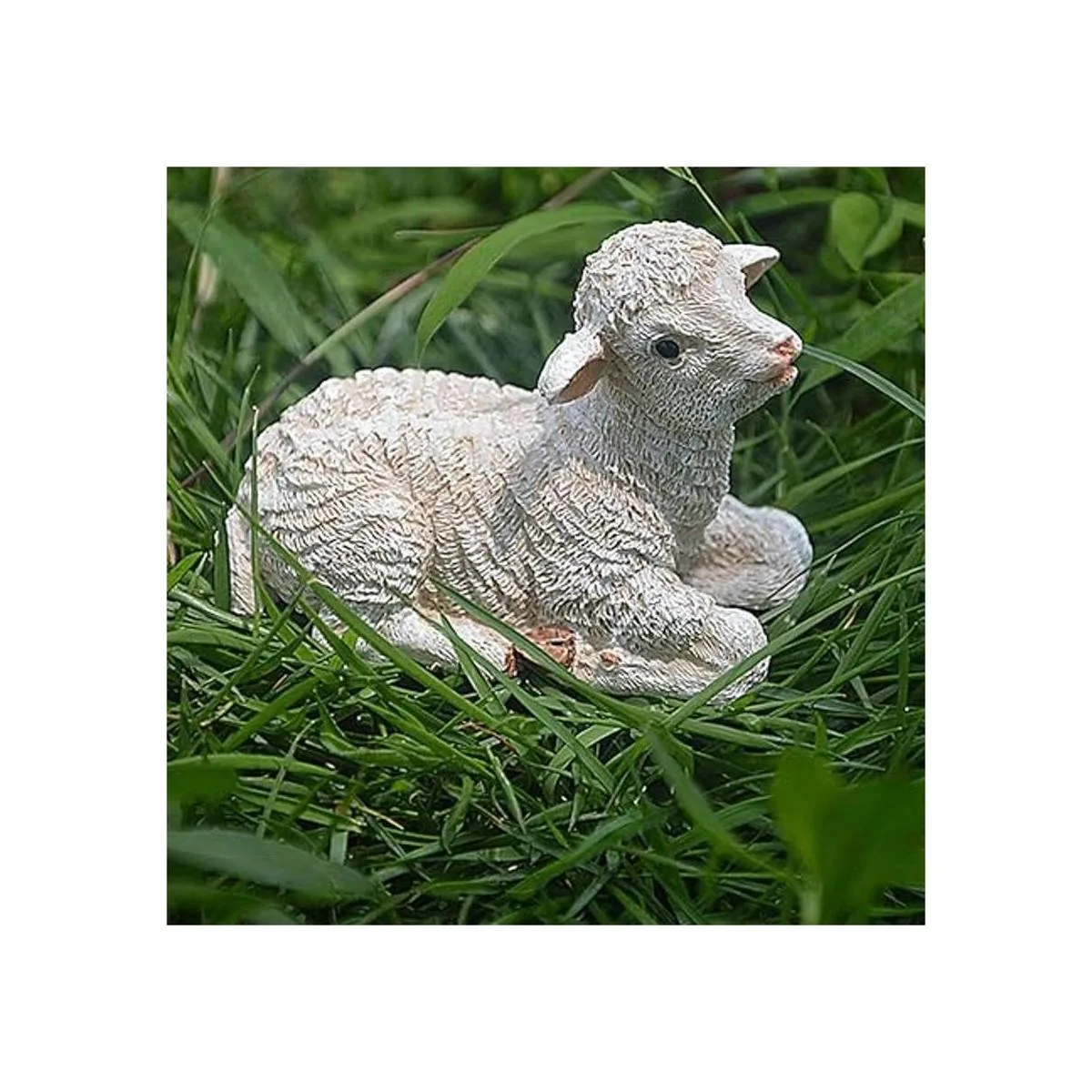 2 pcs mini oveja de resina en miniatura macetas bonsai_4