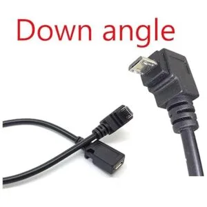 Adaptador de cable de extensión en ángulo de 90 USB Micro_2
