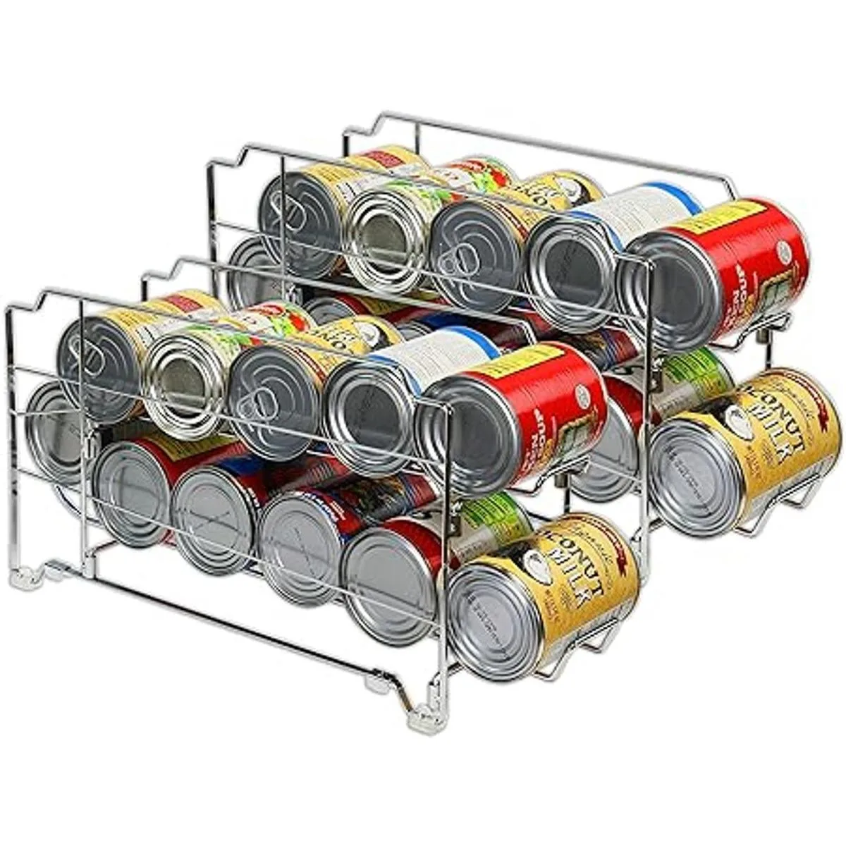 Estante dispensador de latas de bebidas de carga frontal_5