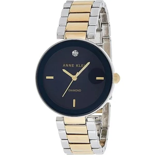 Anne Klein Womens Genuine Diamond Dial Bracelet Watch_1