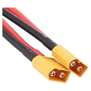 FLY RC 2 unids XT60 macho a 0.157 in Banana Plug RC cable_5