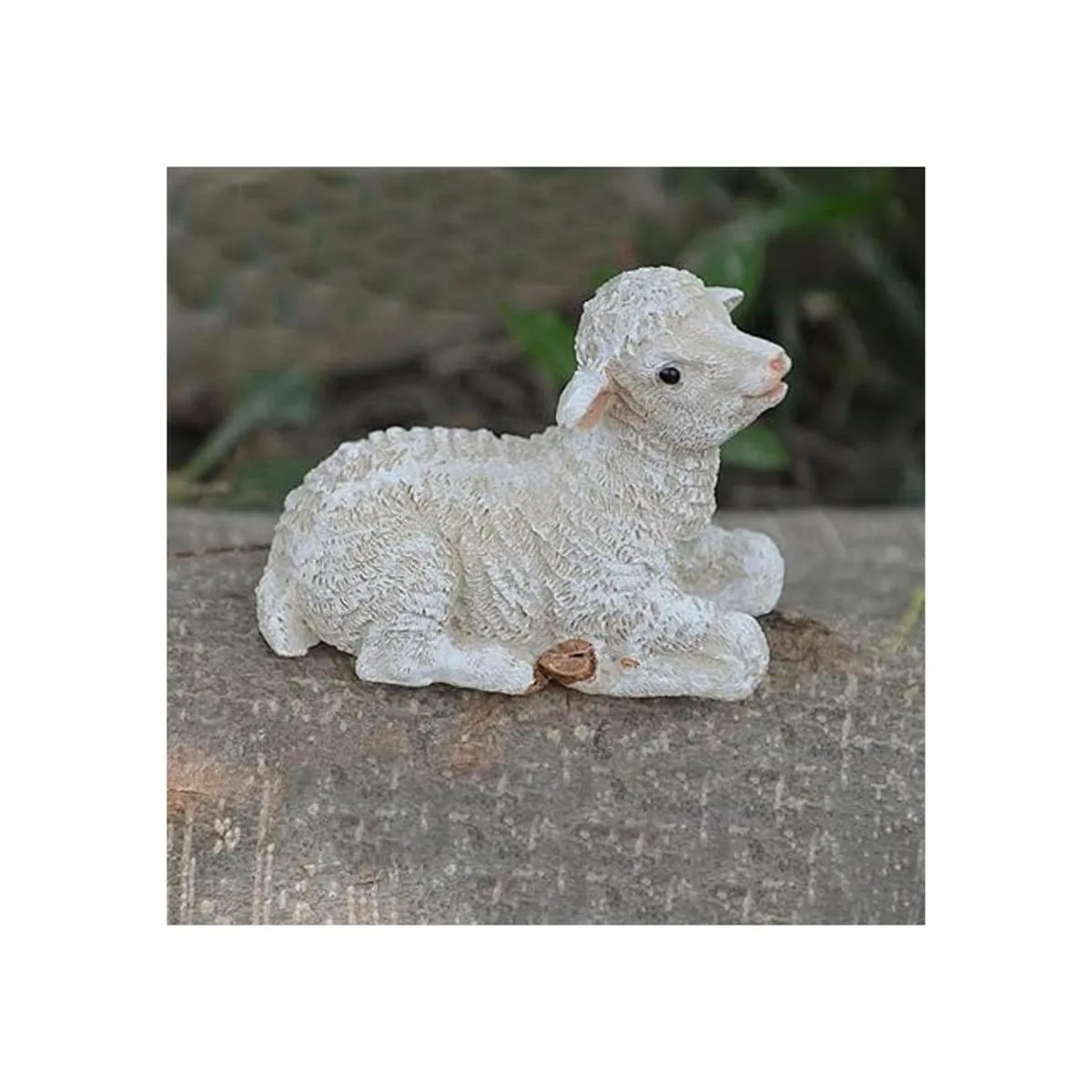2 pcs mini oveja de resina en miniatura macetas bonsai_2