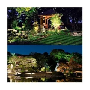 LightingWill Luces LED de paisaje de 5 W blanco cálido_3