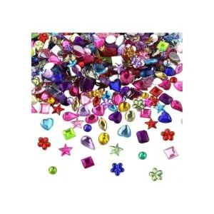 JPSOR 900 piezas de diamantes de imitación acrílicos con_3