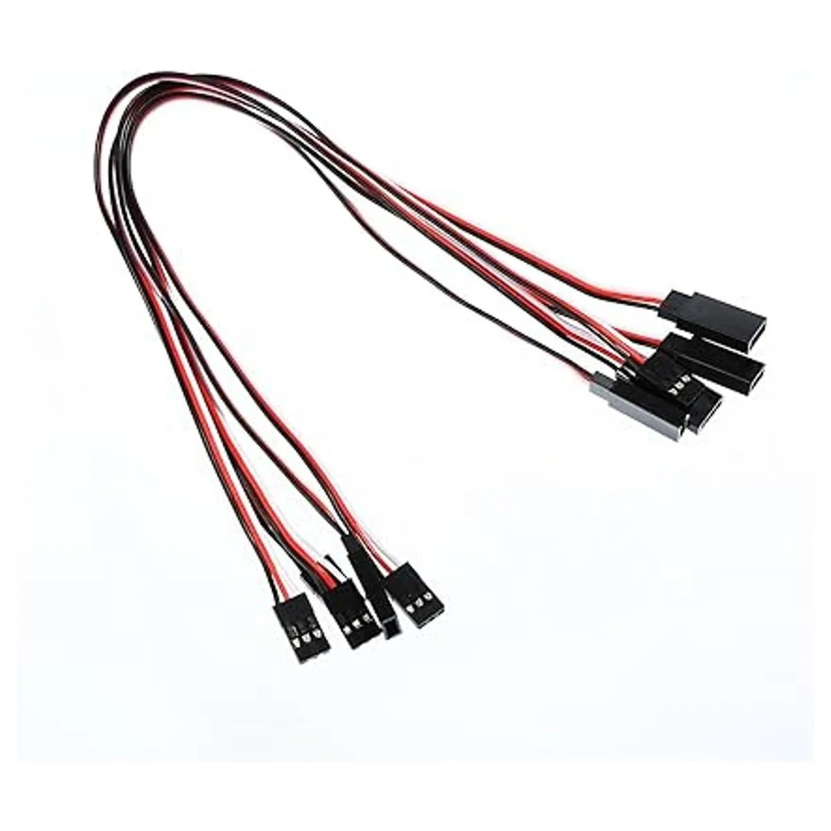Tecunite 20 cables de extensión servo de 3 pines hembra a_5