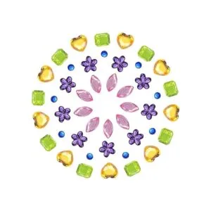 JPSOR 900 piezas de diamantes de imitación acrílicos con_4