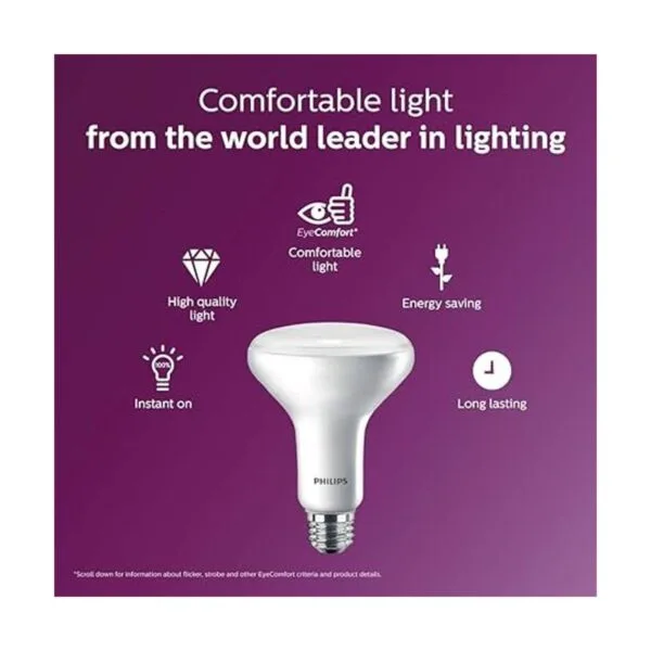 Philips Bombilla LED regulable BR30 650 lúmenes 2700_2