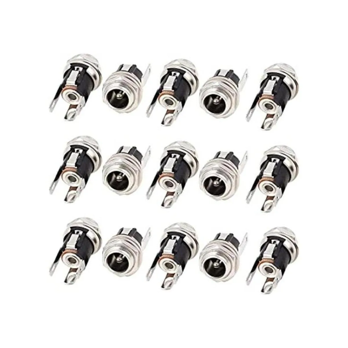 Eoutstanding Lote de 15 tomas de corriente DC DC025 de_1