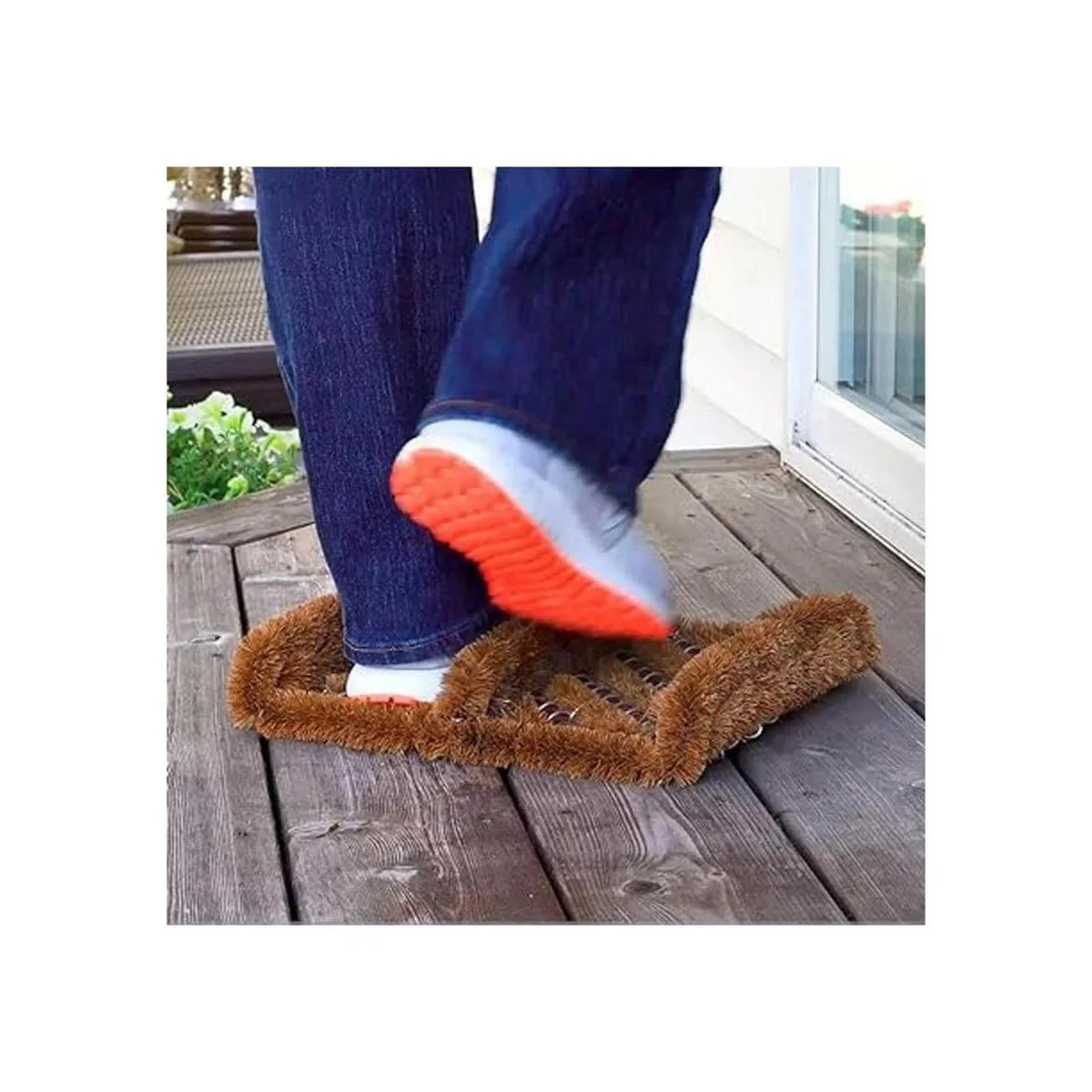 Ninamar Tapete raspador de botas de coco natural 12 x 13_6