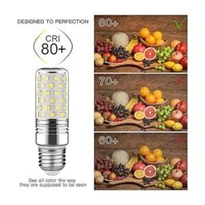 GEZEE Bombilla cilíndrica LED de 15 W bombillas LED E26_5