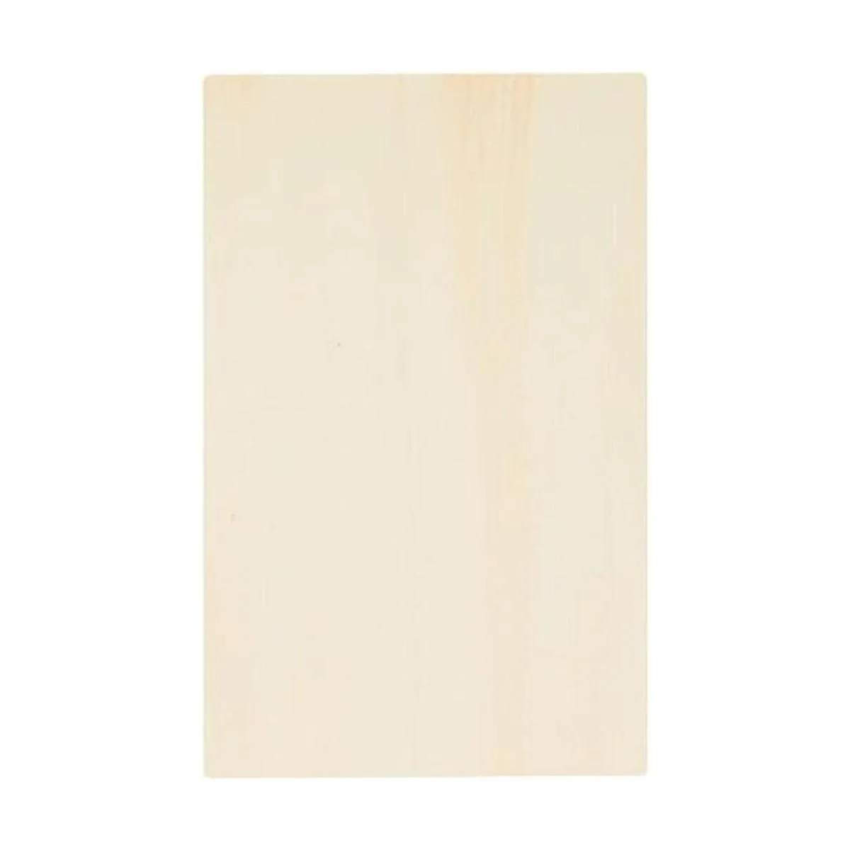 Paquete de 4 rebanadas de madera rectangulares sin acabar_3