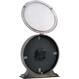 NIKKY HOME Reloj de mantel antiguo funciona con pilas_6