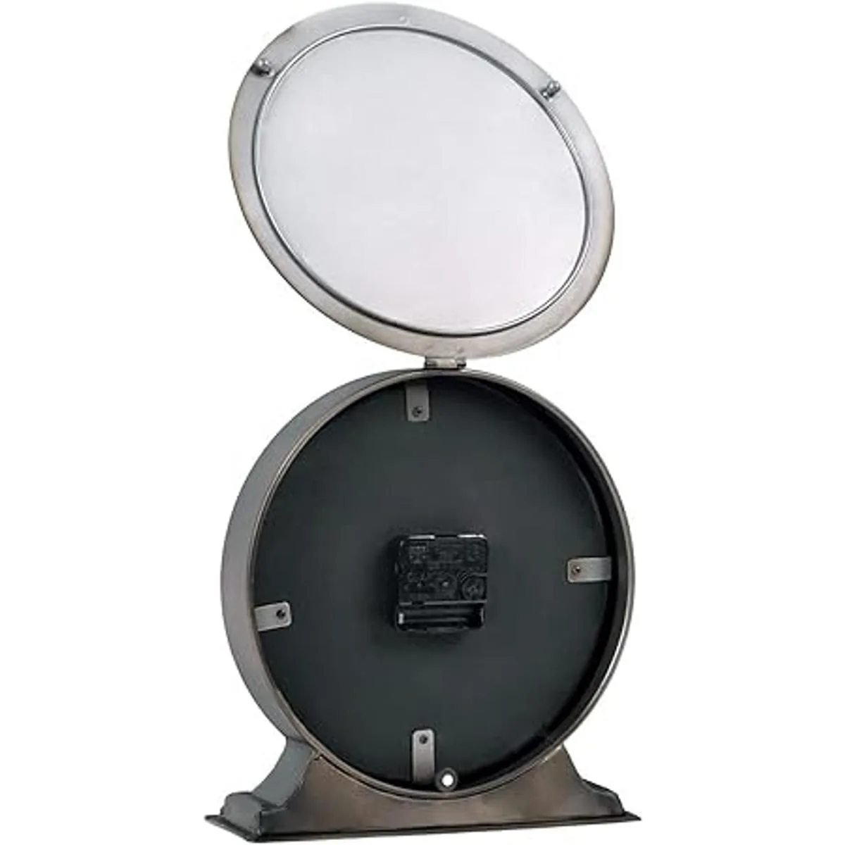 NIKKY HOME Reloj de mantel antiguo funciona con pilas_6