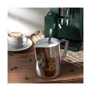 Jarra de espuma de leche 12 onzas11.8 fl oz de acero_2