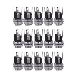 Eoutstanding Lote de 15 tomas de corriente DC DC025 de_2