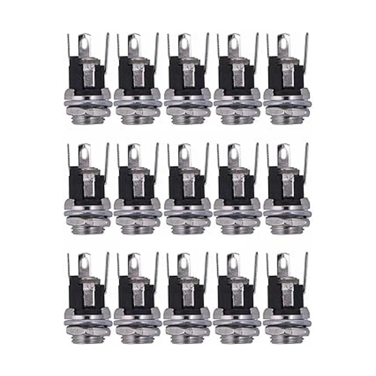 Eoutstanding Lote de 15 tomas de corriente DC DC025 de_2