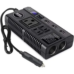 Inversor de corriente para automóvil 120 W CC 12 V 24_1