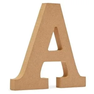 Letras del alfabeto de madera para manualidades letras 3D_3