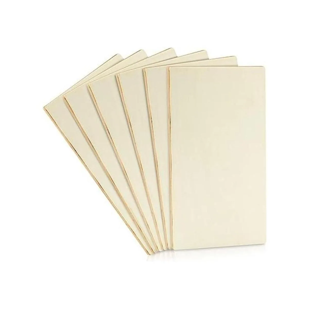 Paquete de 6 tablones de madera sin terminar para_1