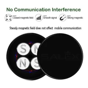 SALEX Soportes magnéticos para teléfono móvil paquete de_4