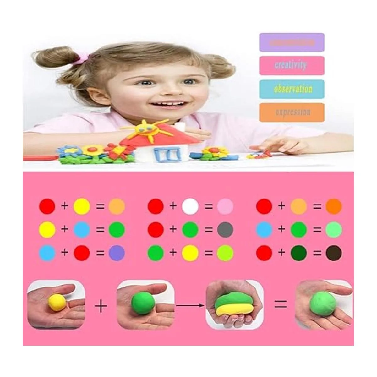 Arcilla seca al aire de 36 colores ultraligera y seca al_6