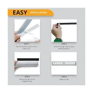 PEAKPLUS Luz nocturna LED con sensor de movimiento luces_2