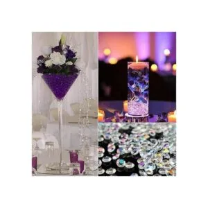 Angzhia Paquete de 2000 unidades de cristales de confeti_4