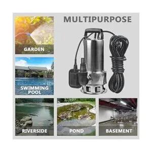 EXTRAUP Bomba de transferencia de agua de drenaje_7