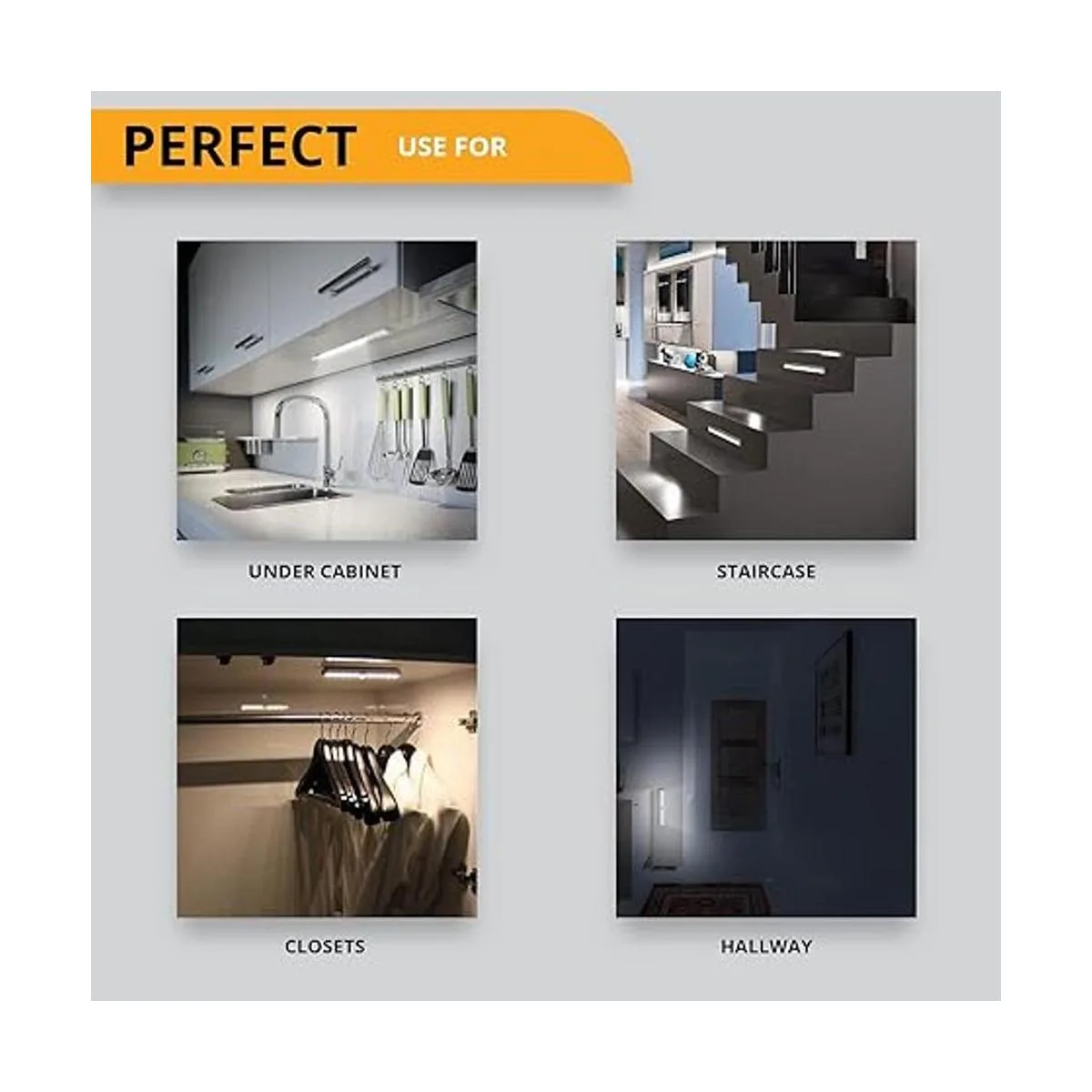 PEAKPLUS Luz nocturna LED con sensor de movimiento luces_3