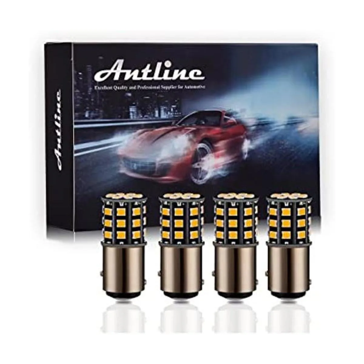 Antline 1157 2057 2357 7528 BAY15D Bombillas LED ámbar_1