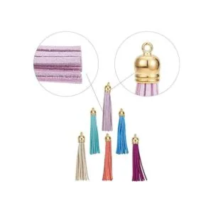 PH PandaHall Borla de cuero sintético 32 piezas de 3.3 a_4