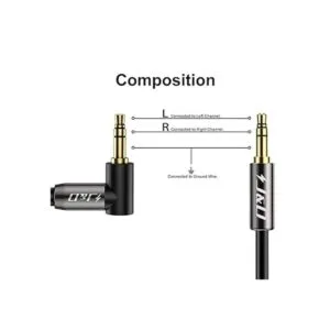 JD 2 unidades chapado en oro 0.138 in estéreo audio_3