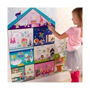 Crafttastic Jr Adhesivo de pared para casa de juegos_2