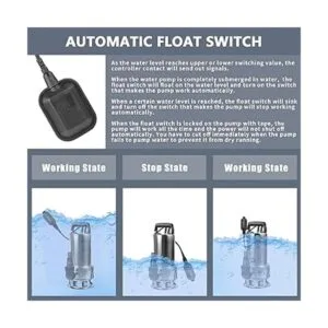 EXTRAUP Bomba de transferencia de agua de drenaje_6