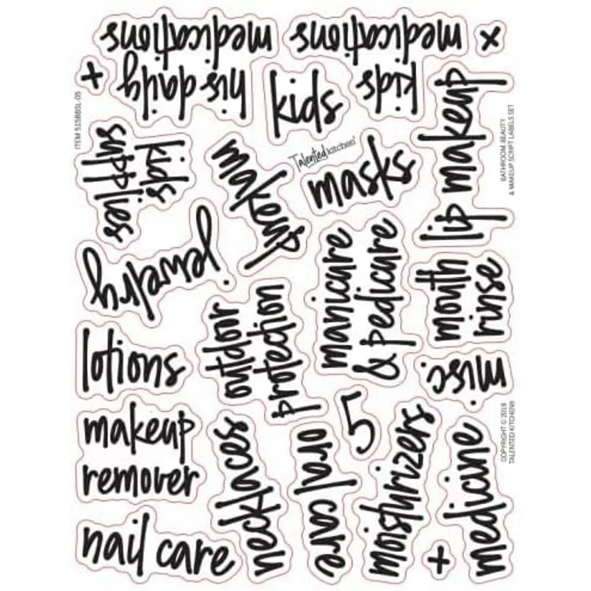 Talented Kitchen Paquete de 6 organizadores de maquillaje_6