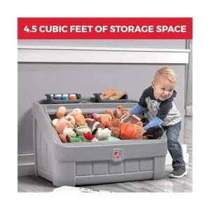 Step 2 Caja de juguetes con tapa para organizar_2