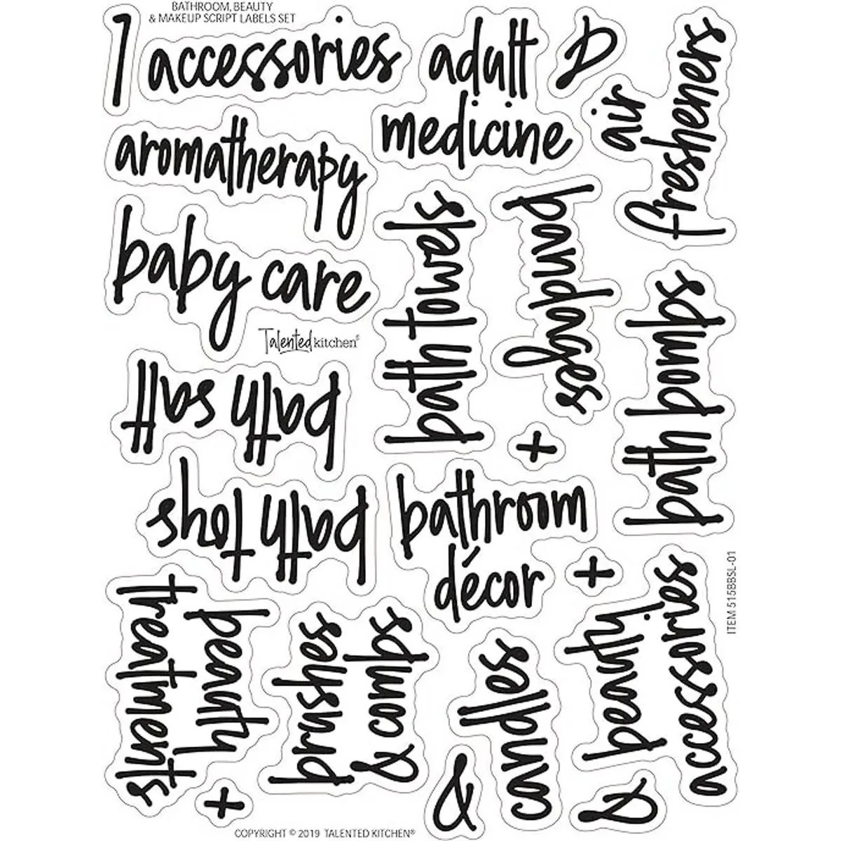 Talented Kitchen Paquete de 6 organizadores de maquillaje_2