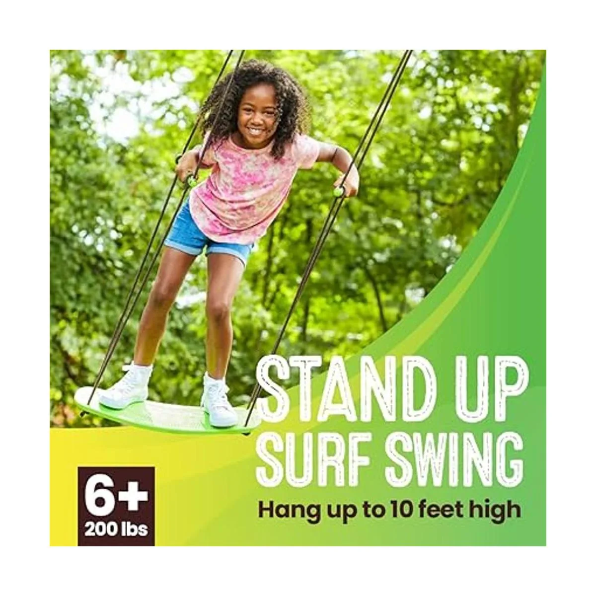 Swurfer Columpio de árbol de surf para niños de hasta 150_2