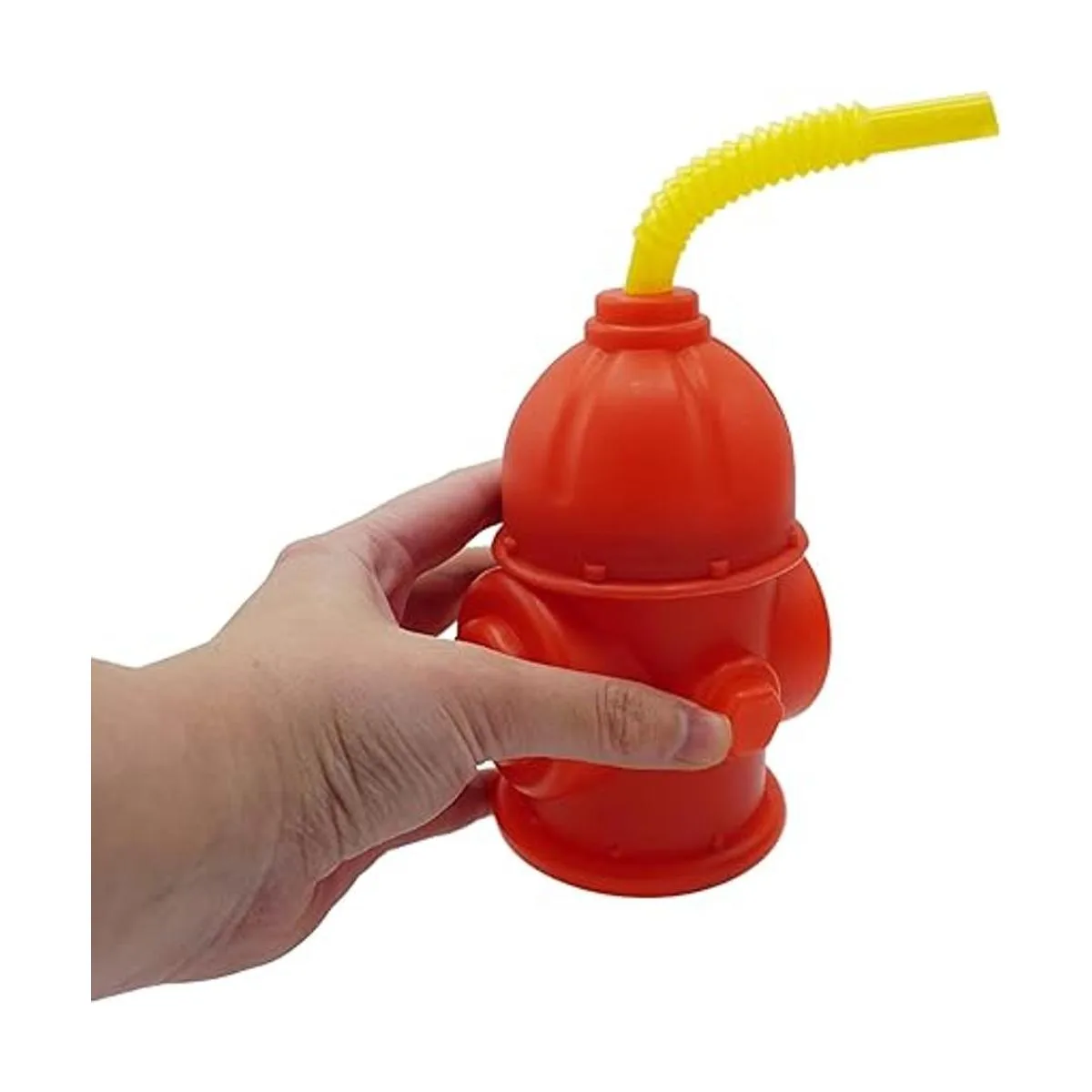 4Es Novelty Tazas de paja con tapas paquete de 10 de_2